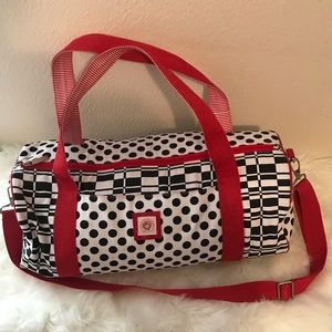 Little miss matched large geometric tote Like New